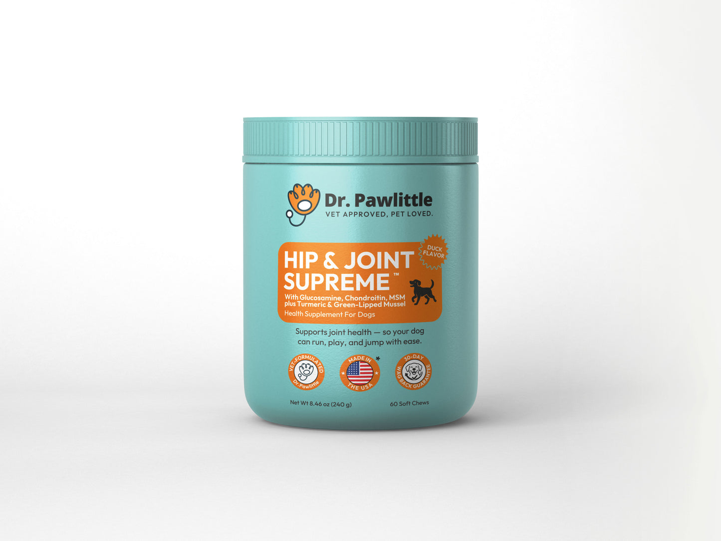 Dr. Pawlittle Hip & Joint Supplement for Dogs
